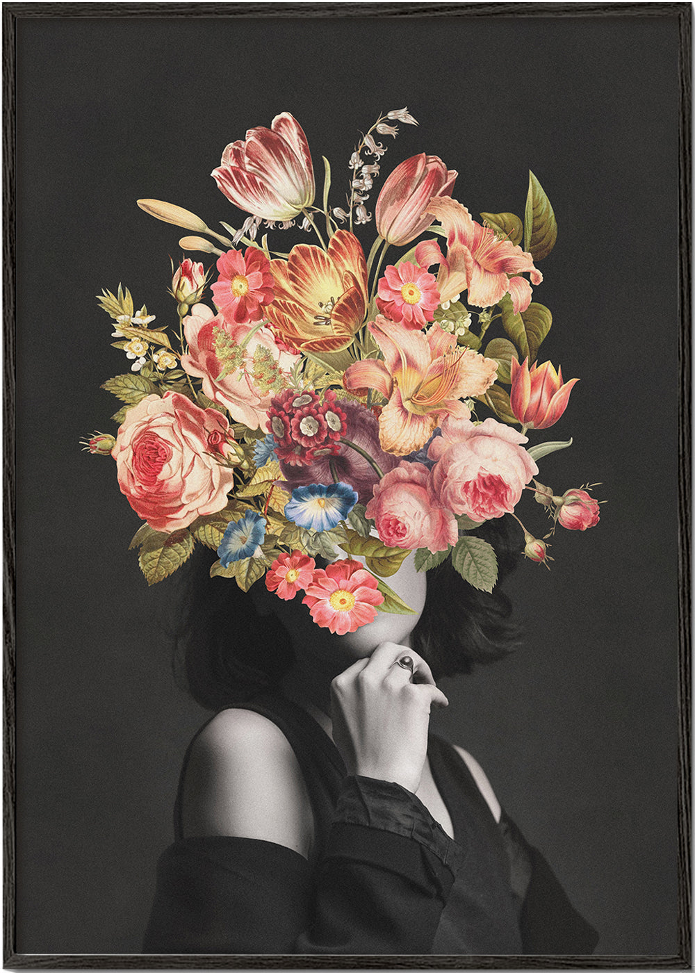 Vintage floral bouquet