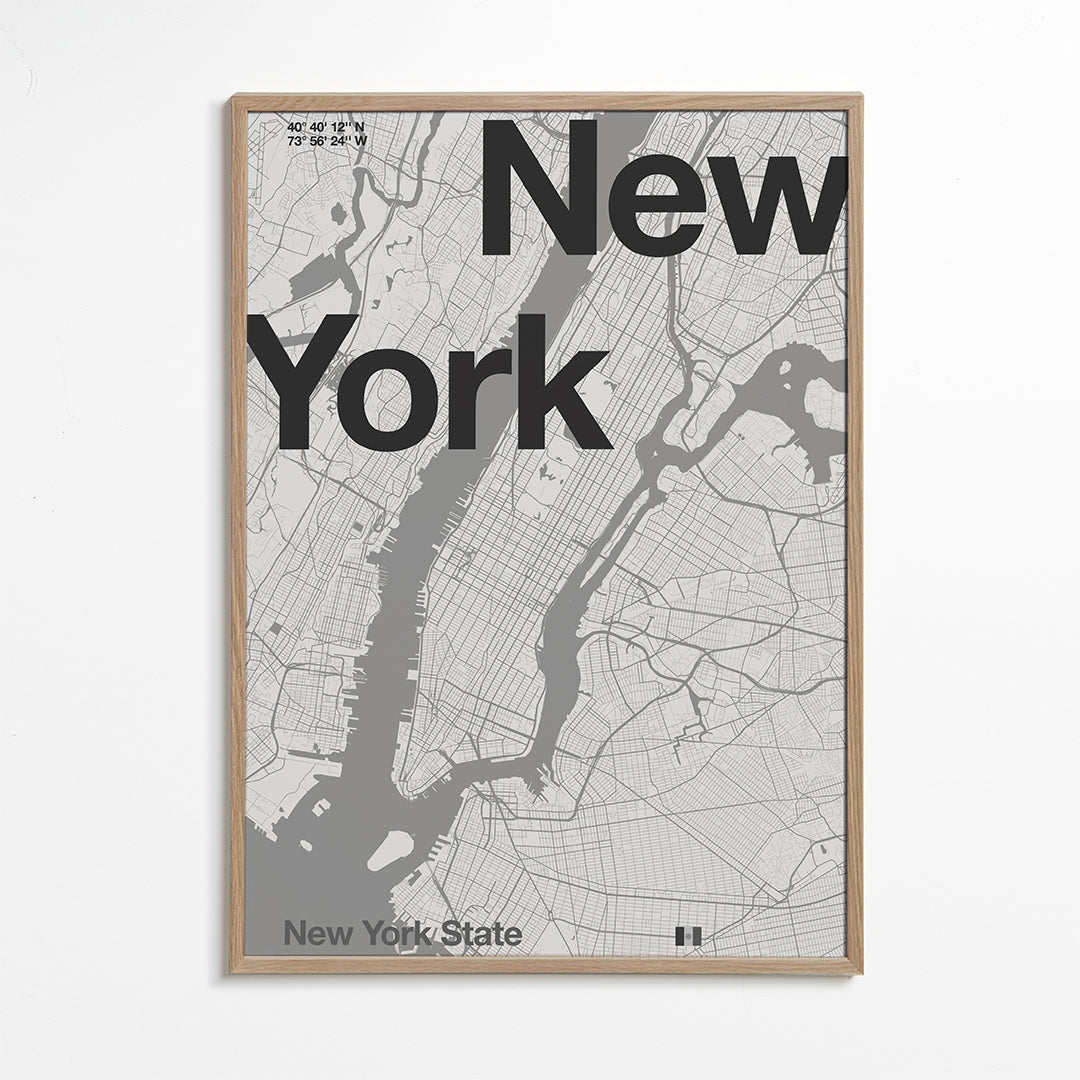 New York - Minimal Map