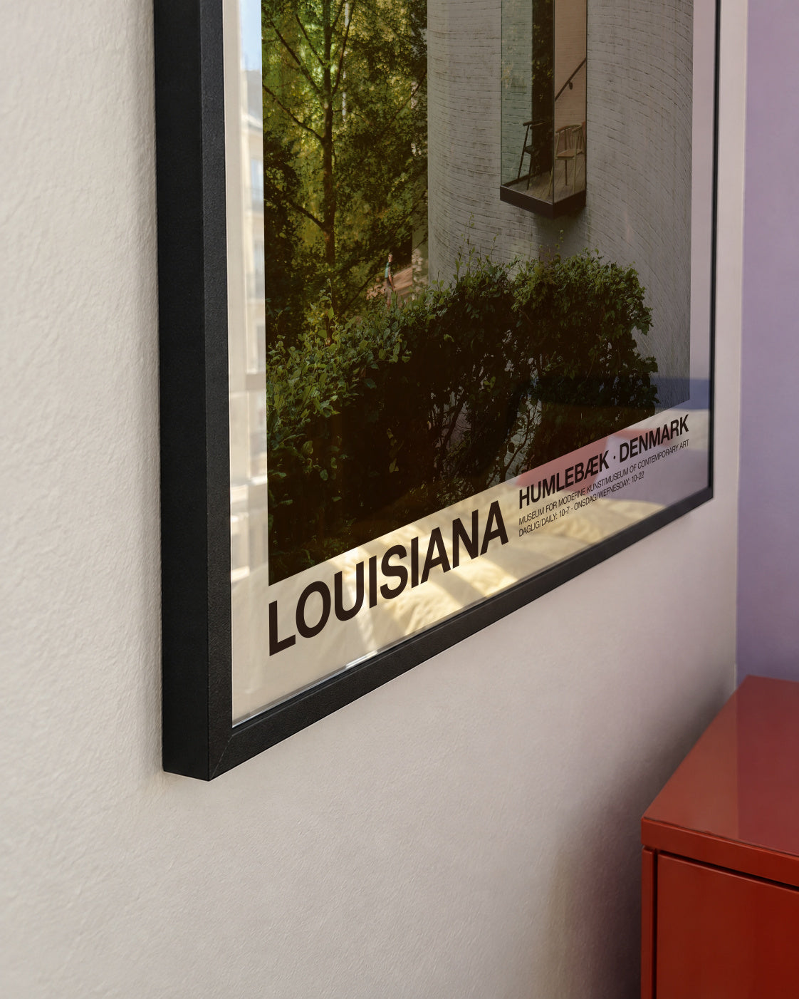Louisiana - Curves - Framed poster detail