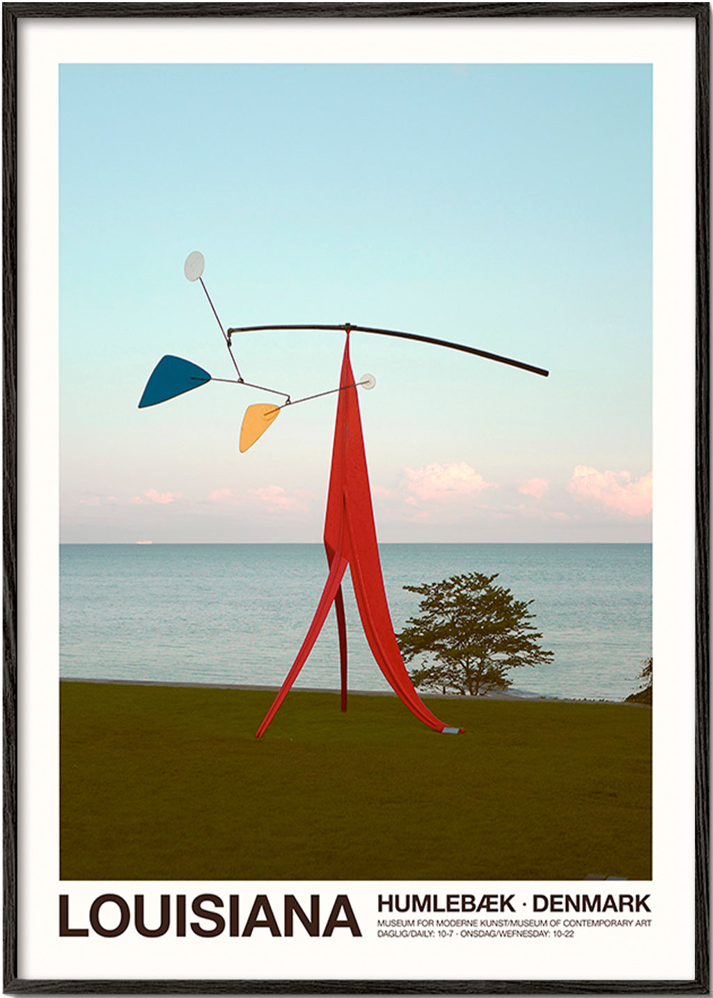 Poster de voyage Louisiana mobile sculptural