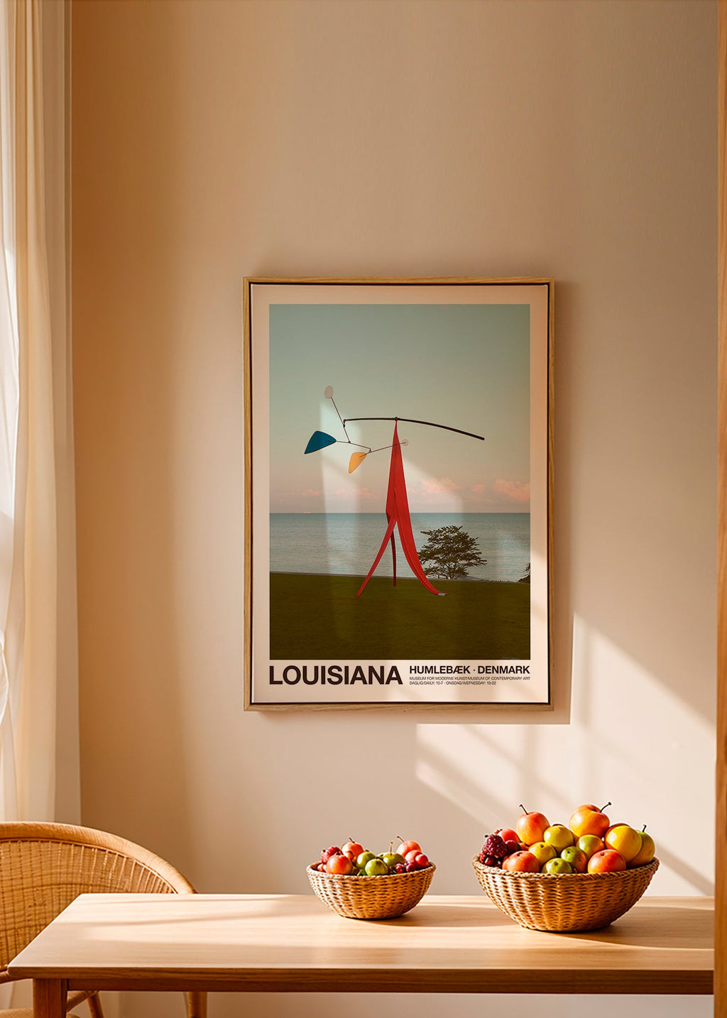 Poster de voyage Louisiana mobile sculptural