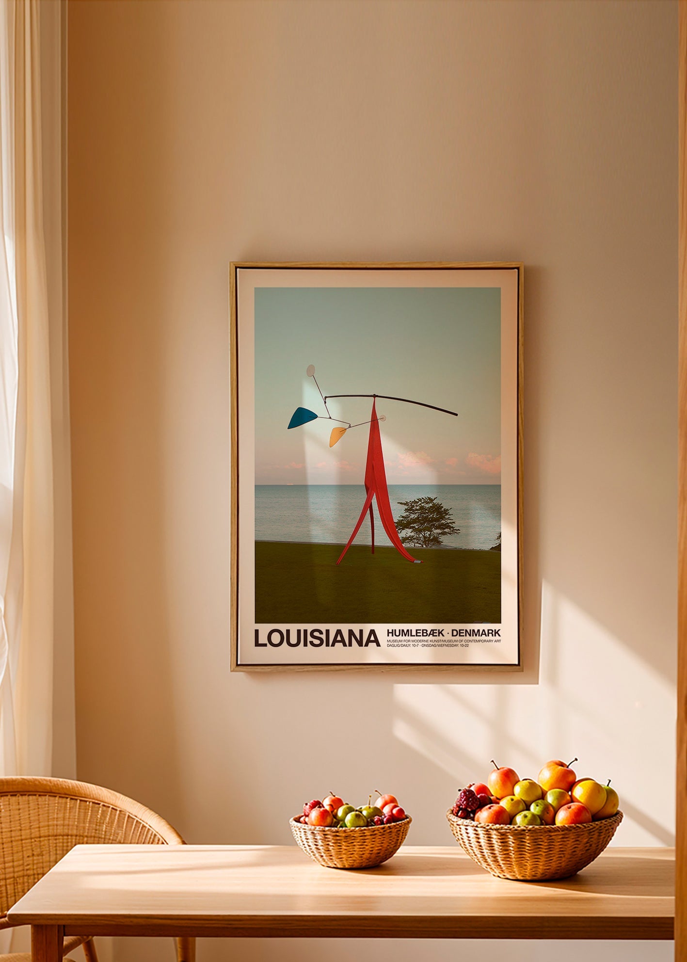 Poster de voyage Louisiana mobile sculptural