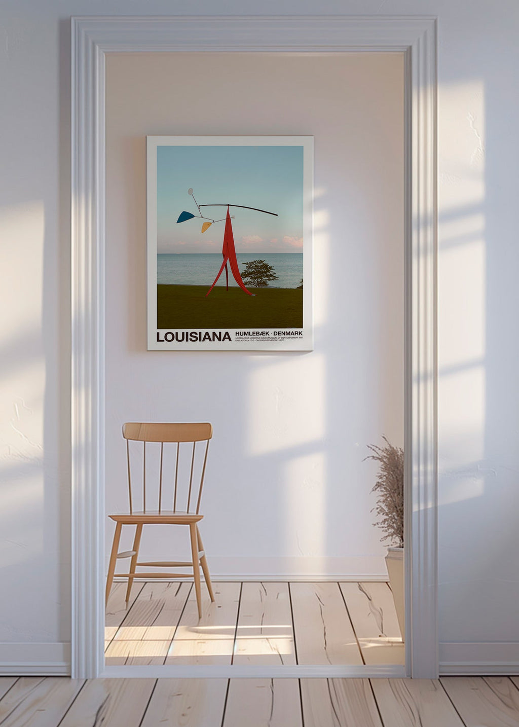 Poster de voyage Louisiana mobile sculptural