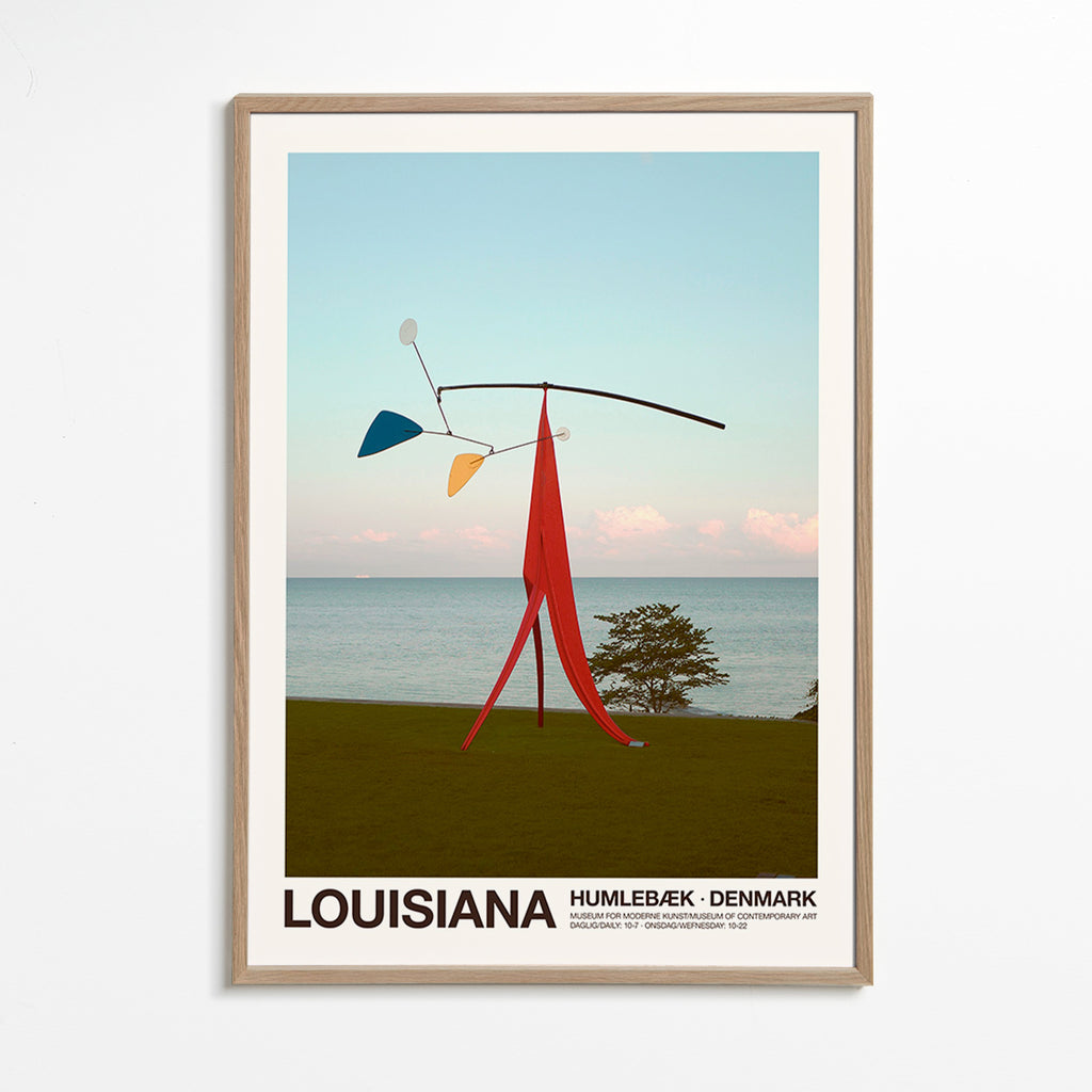Poster de voyage Louisiana mobile sculptural