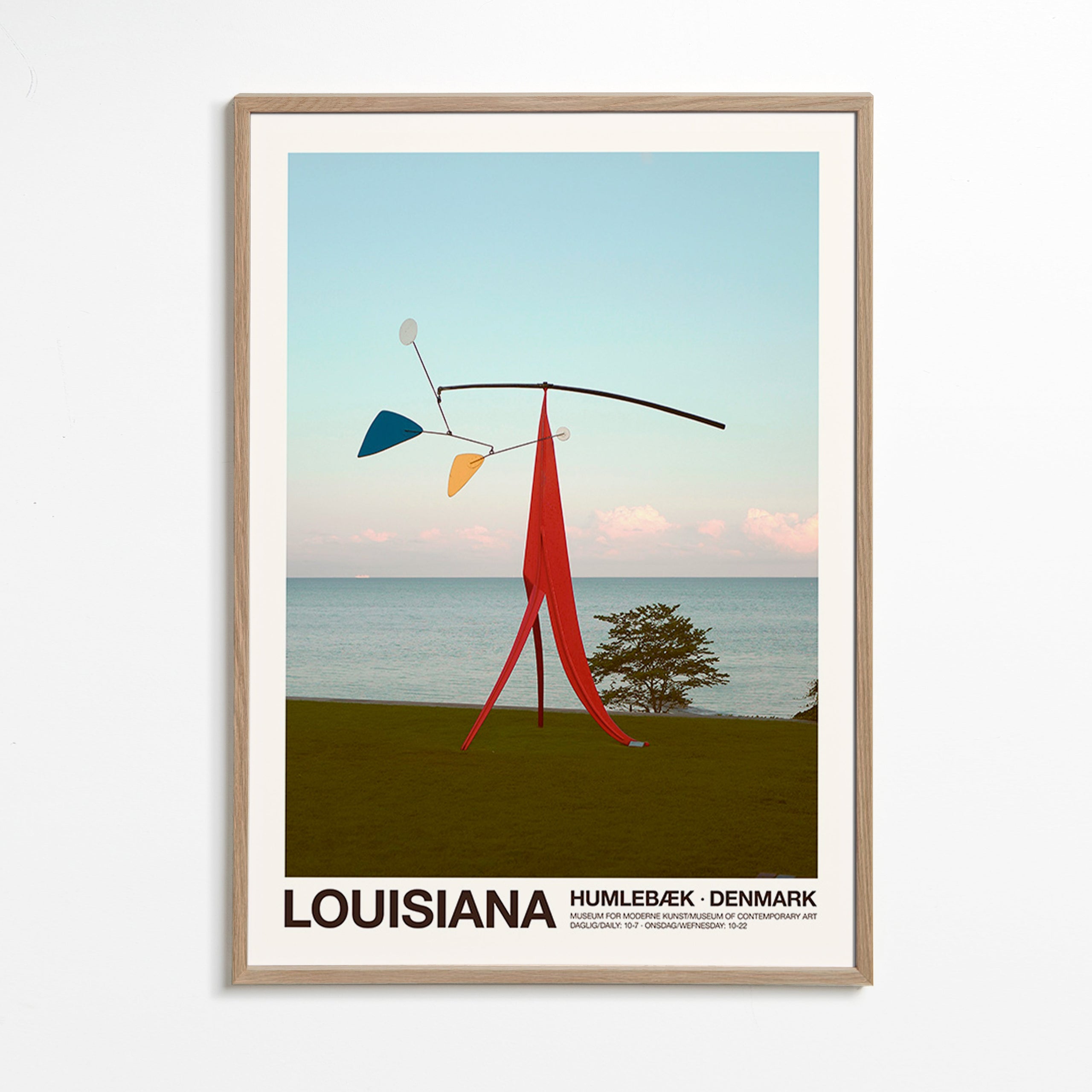 Poster de voyage Louisiana mobile sculptural
