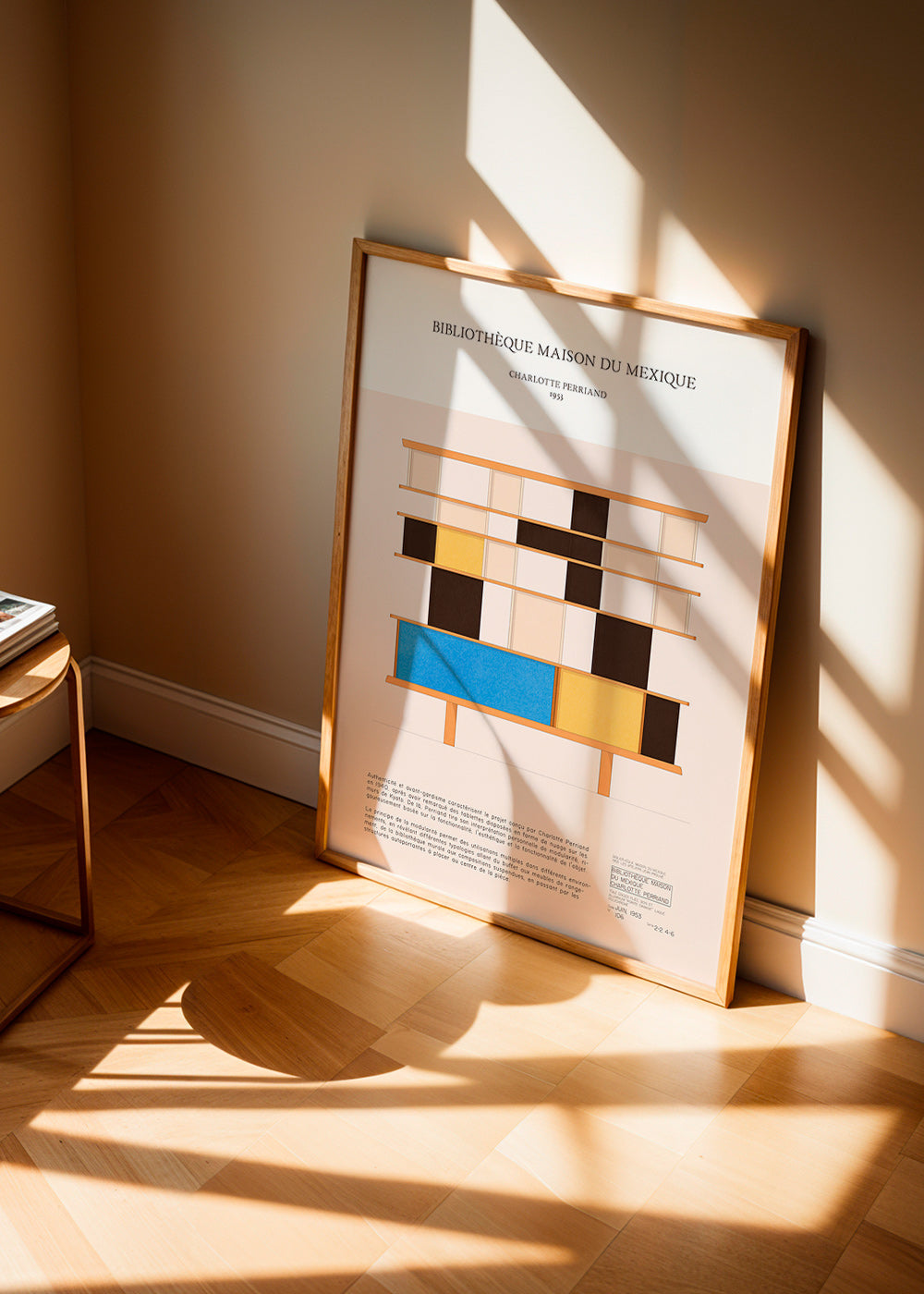 Illustration d'étagère modulaire 1955