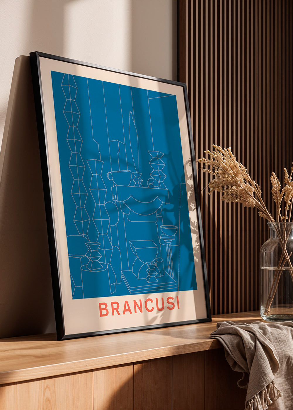Illustration géométrique Brancusi