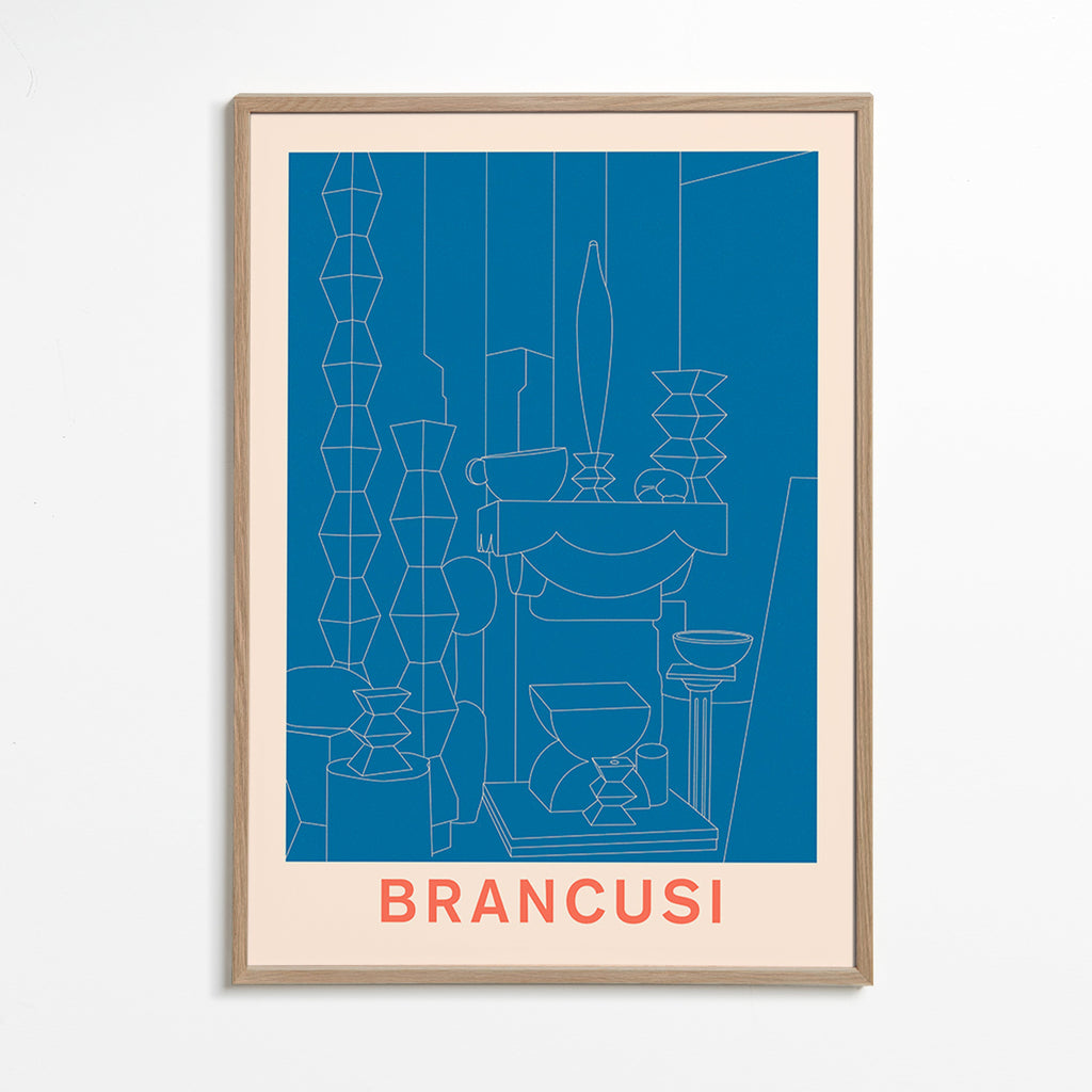 Illustration géométrique Brancusi