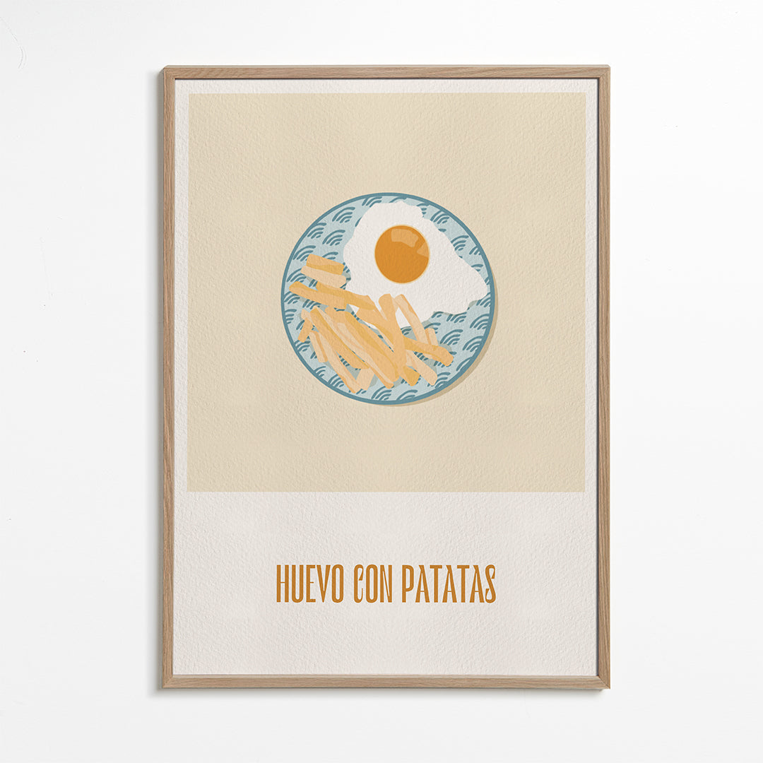 Huevo con patatas