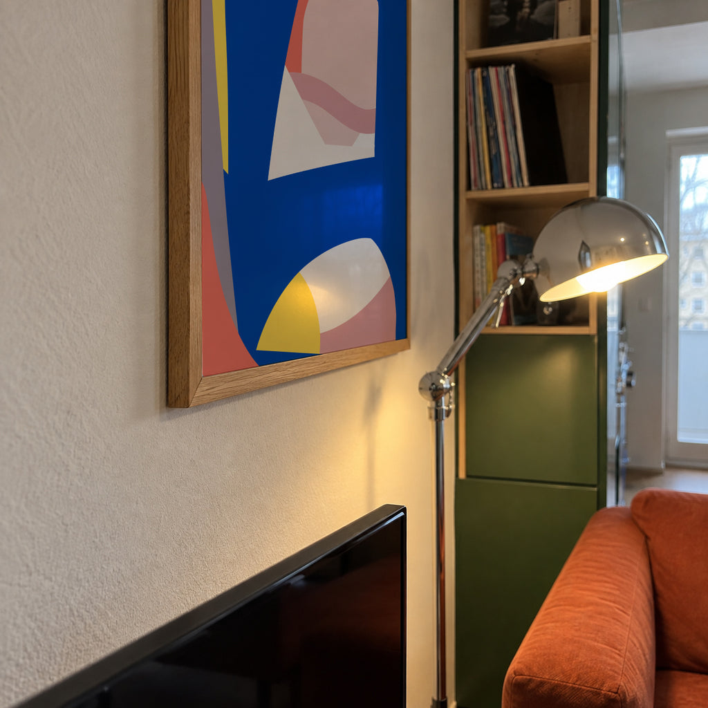 Modernist - Framed poster detail