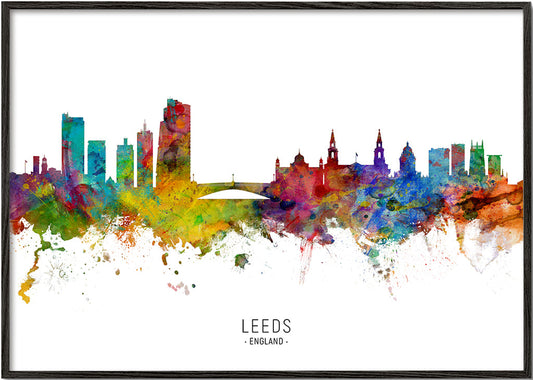 Leeds Skyline multicoloré