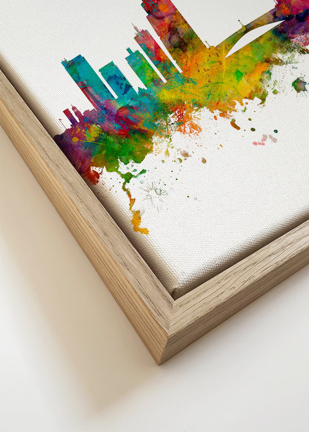 Leeds Skyline multicoloré