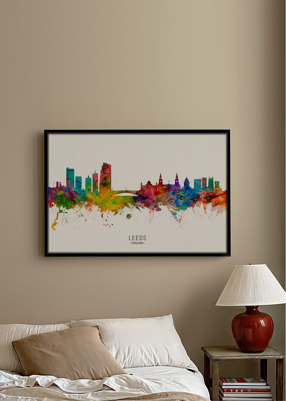 Leeds Skyline multicoloré