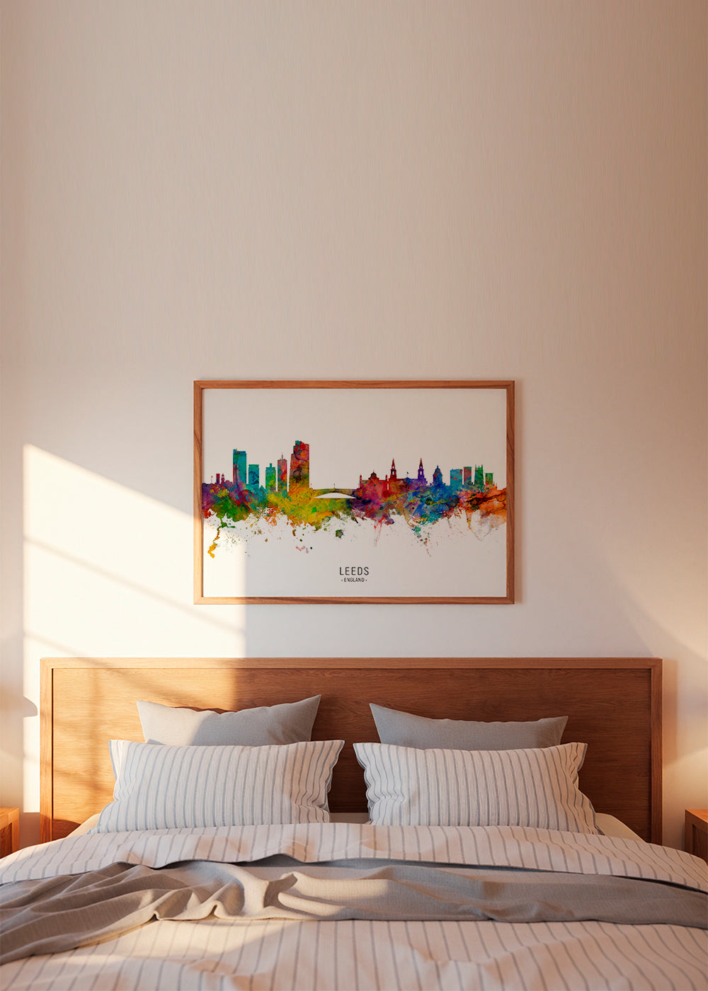 Leeds Skyline multicoloré