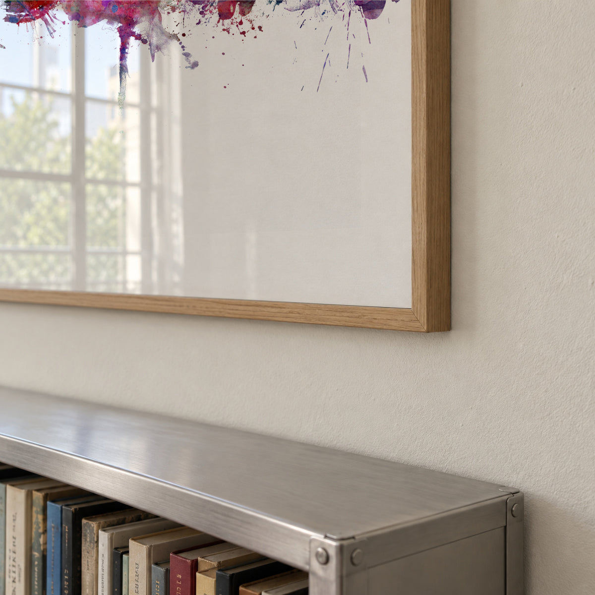 Oxford Skyline multicolor - Framed poster detail