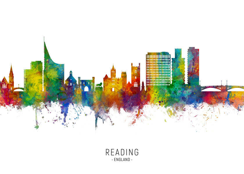 Reading Skyline multicoloré