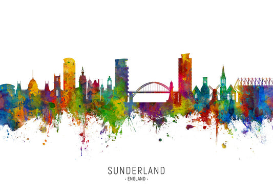 Sunderland Skyline multicoloré