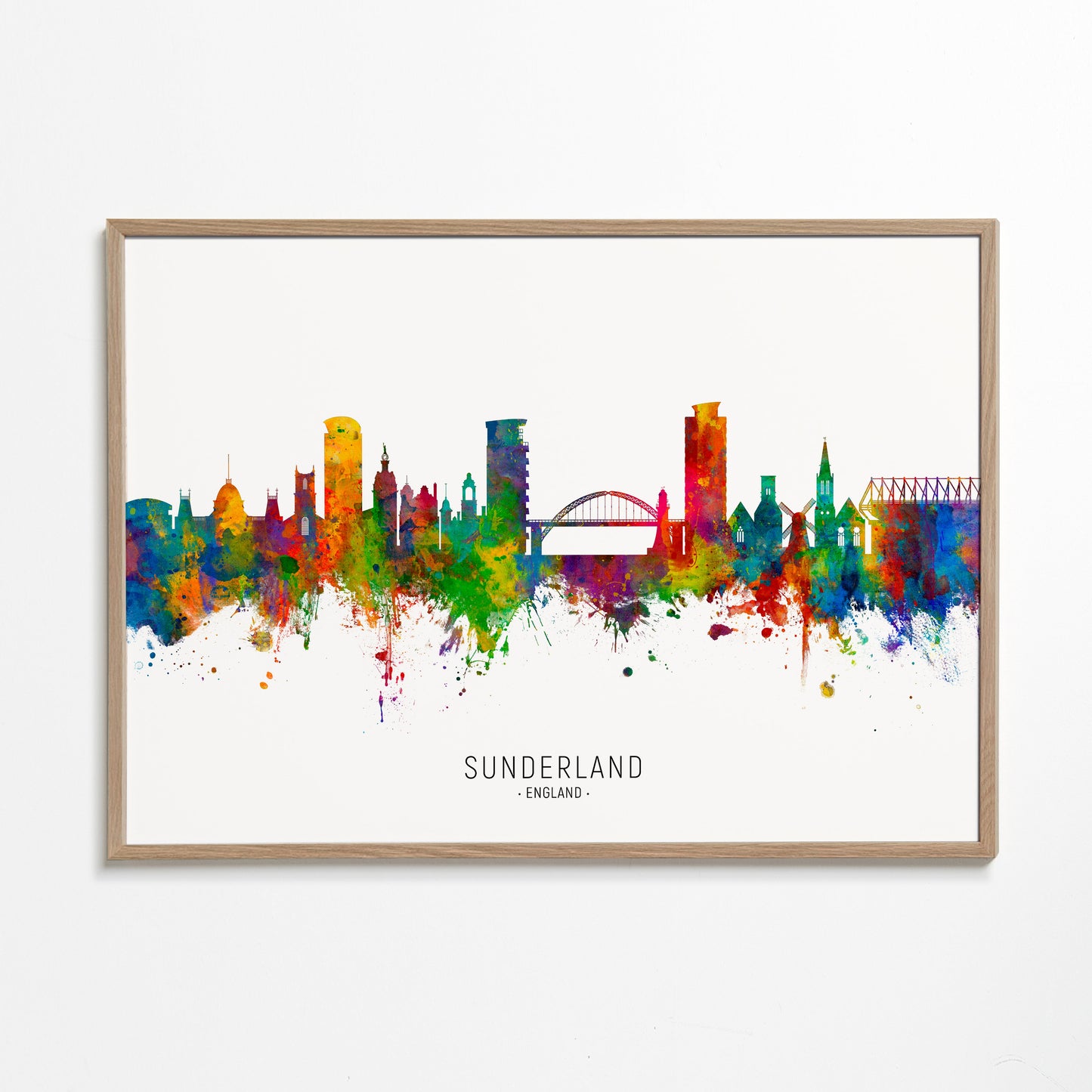 Sunderland Skyline multicoloré