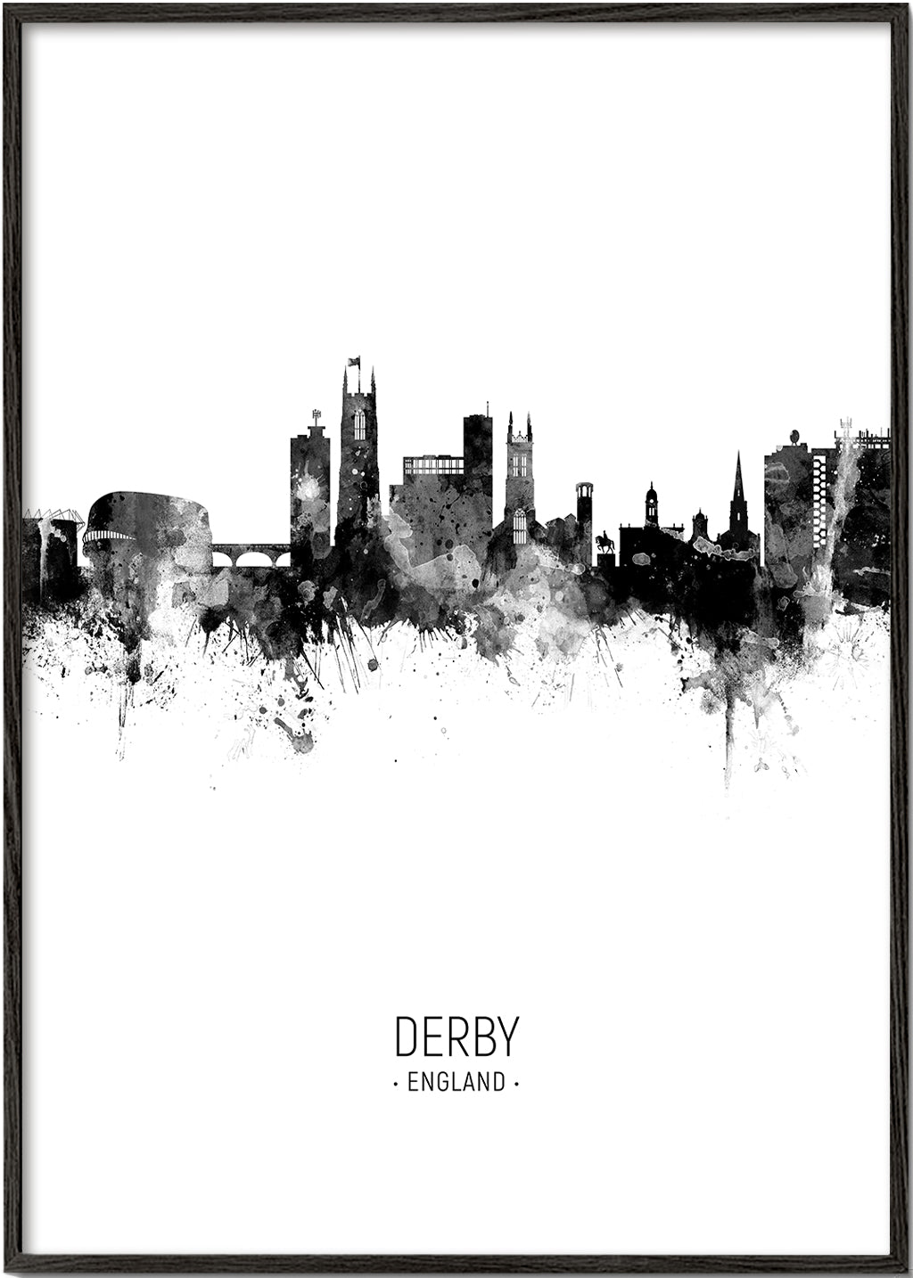 Derby Skyline blanc et noir