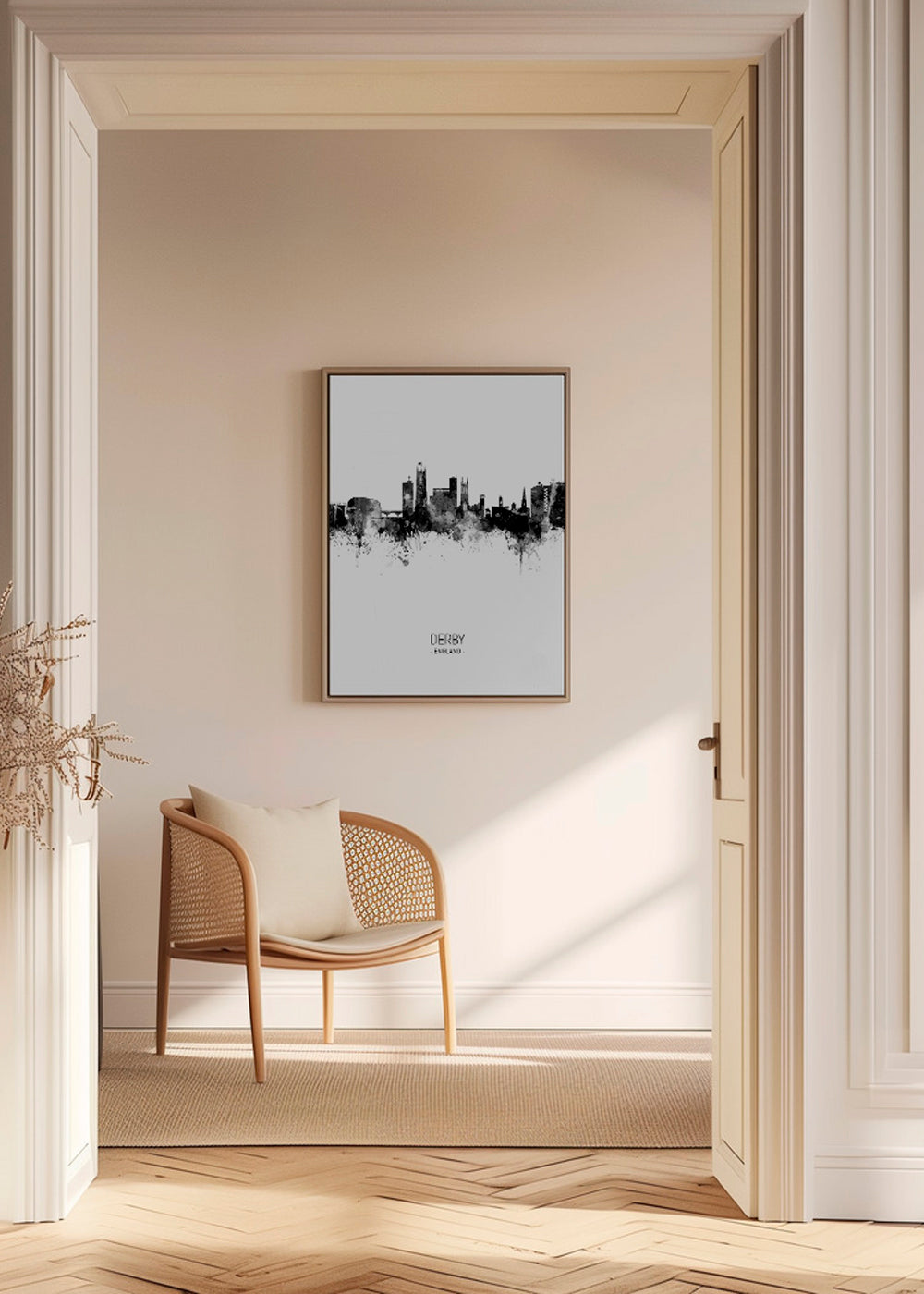 Derby Skyline blanc et noir