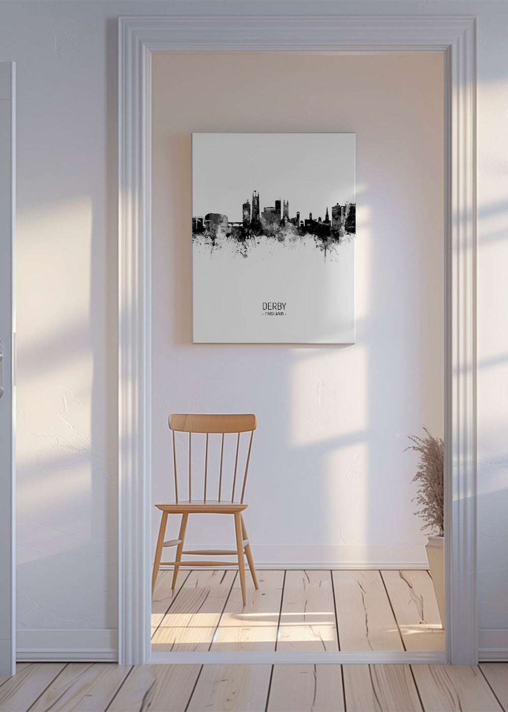 Derby Skyline blanc et noir