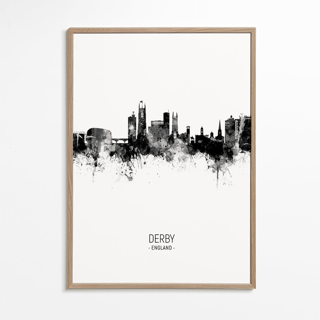 Derby Skyline blanc et noir