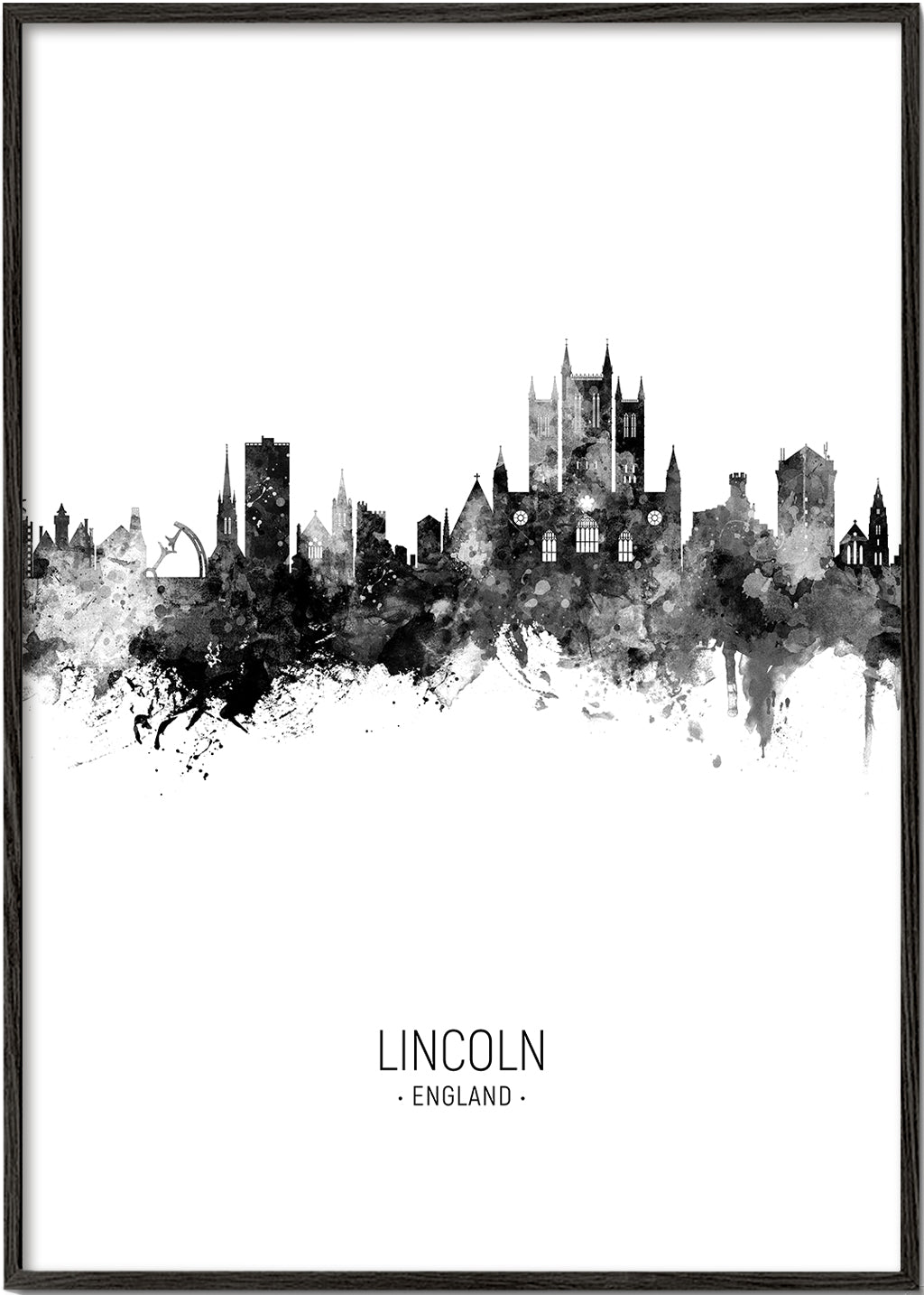 Lincoln Skyline blanc et noir