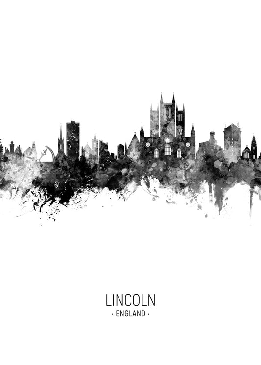 Lincoln Skyline blanc et noir