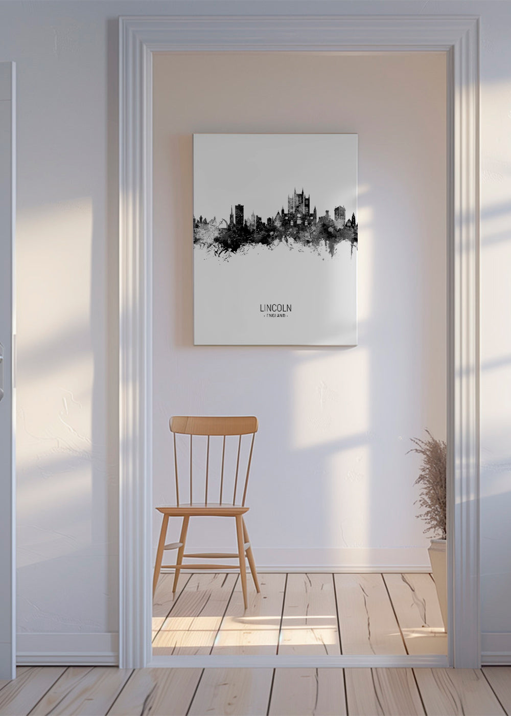 Lincoln Skyline blanc et noir