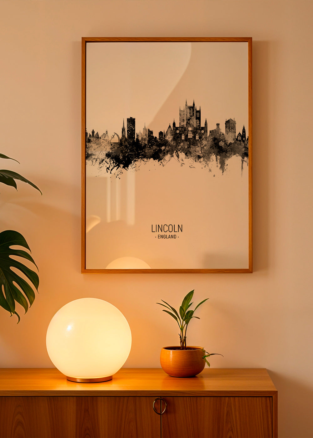 Lincoln Skyline blanc et noir