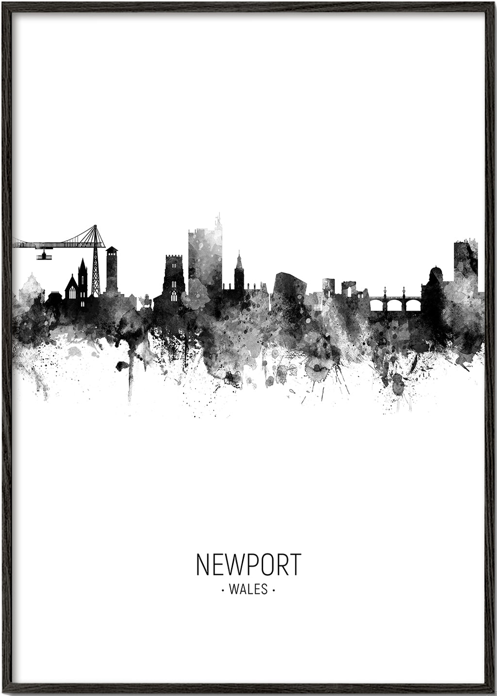 Newport Skyline blanc et noir
