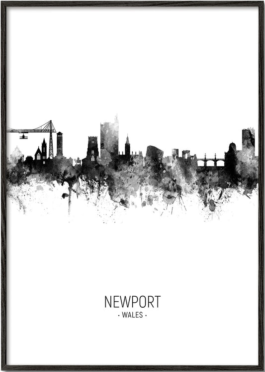 Newport Skyline blanc et noir