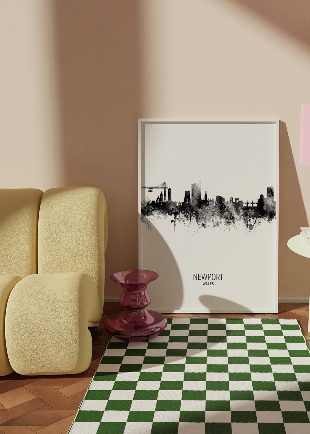 Newport Skyline blanc et noir