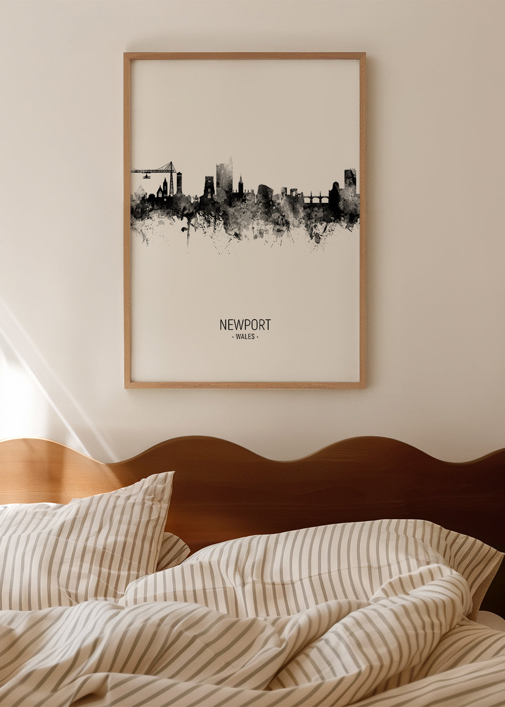 Newport Skyline blanc et noir