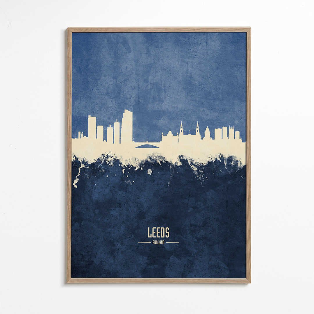 Leeds Skyline bleu