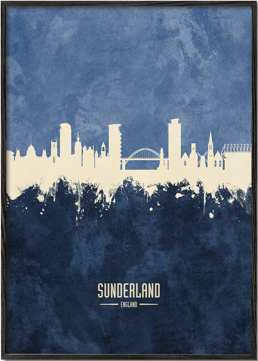 Sunderland Skyline bleu