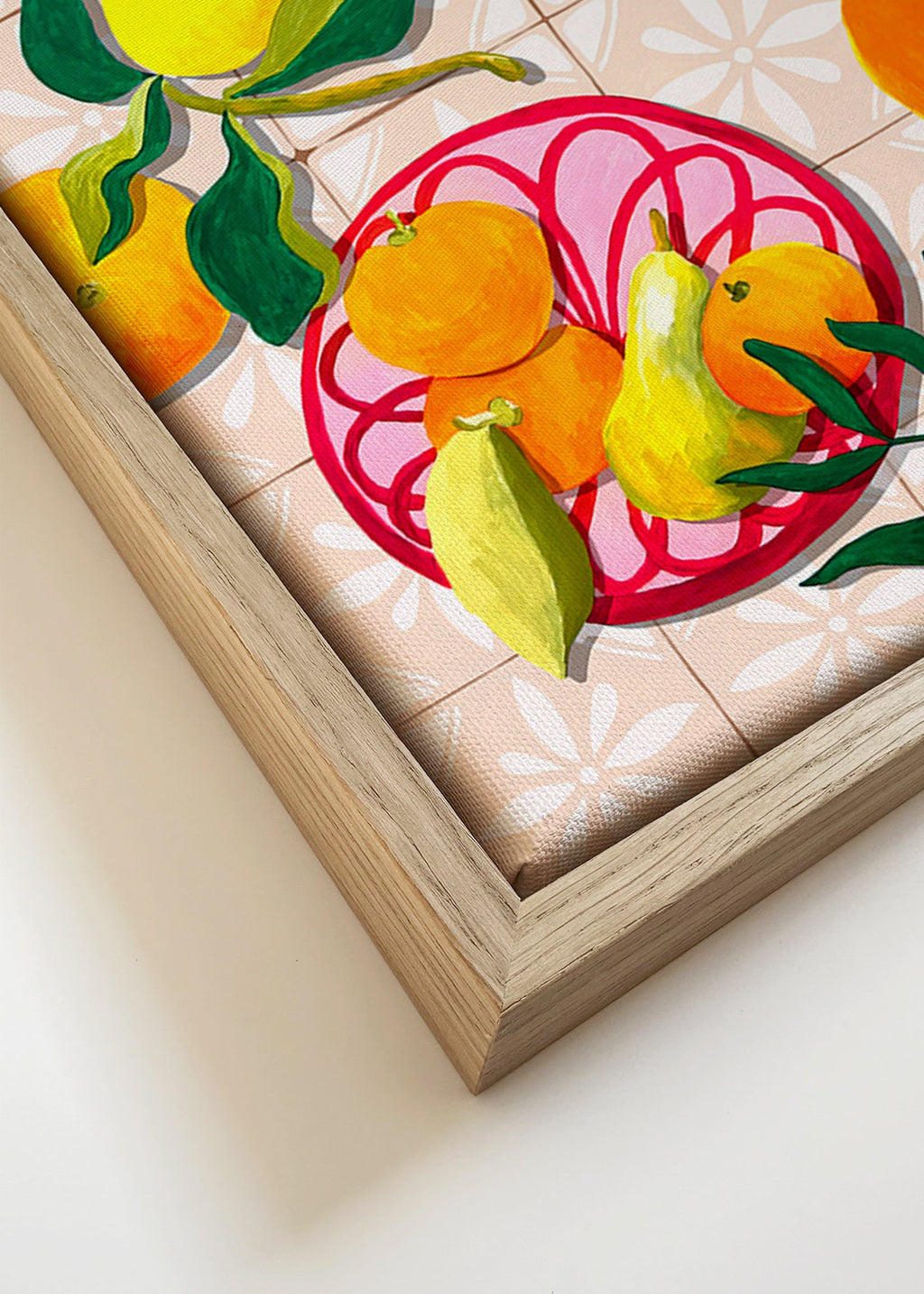 Art de cuisine: fruits et céramique