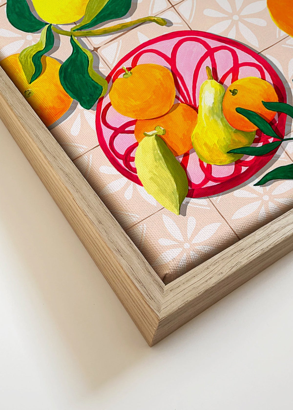 Art de cuisine: fruits et céramique