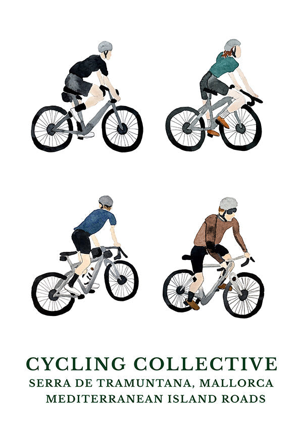 Cuadro sportif Mallorca cyclistes
