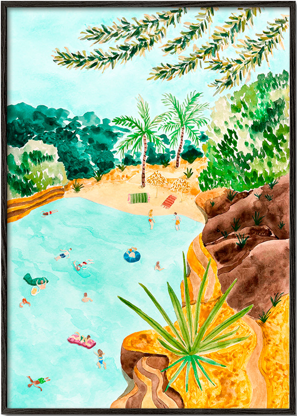 Art de paysage Cala côtière