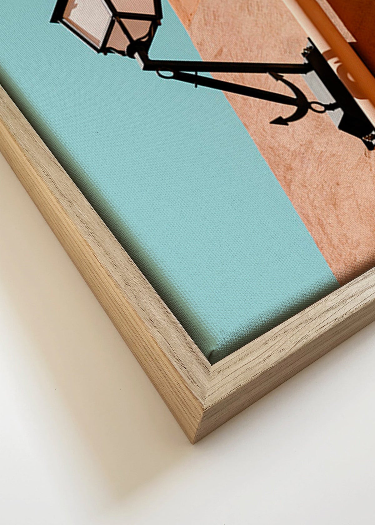 Art de cuisine Rue de May lampe et ombre – Canvas detail