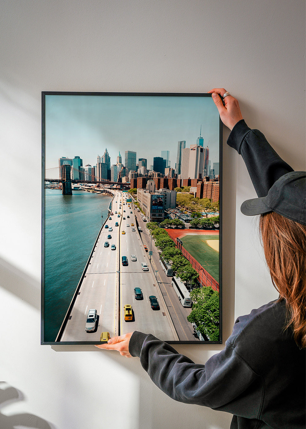Tableau de voyage: skyline aérien et pont – Product2