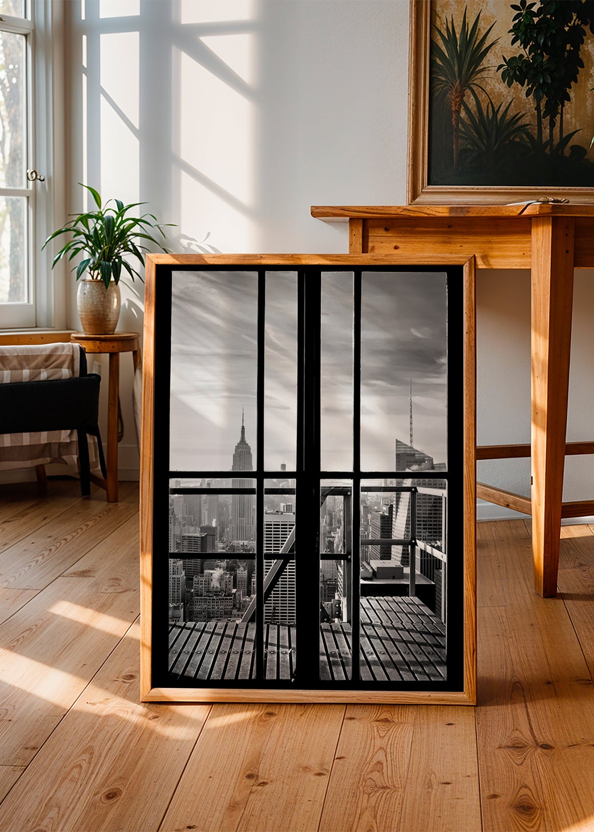 Tableau de ville vu depuis la fenêtre – Product2