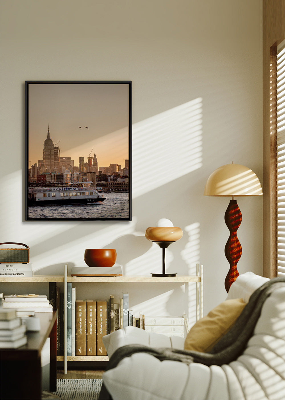 Art de ville Skyline de Manhattan – Canvas2