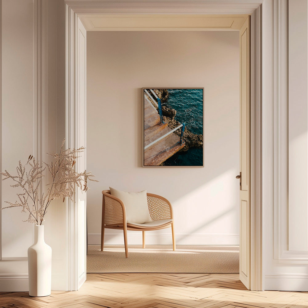 Art de paysage: escalier vers la mer – Canvas2