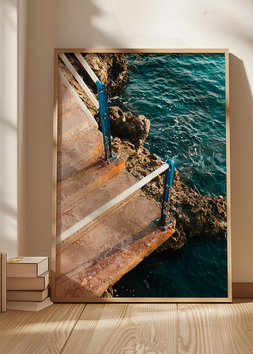 Art de paysage: escalier vers la mer – Product1