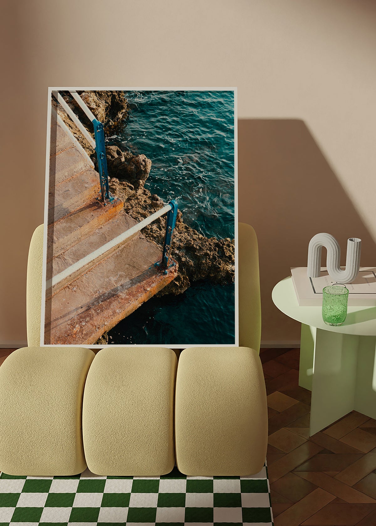 Art de paysage: escalier vers la mer – Product2