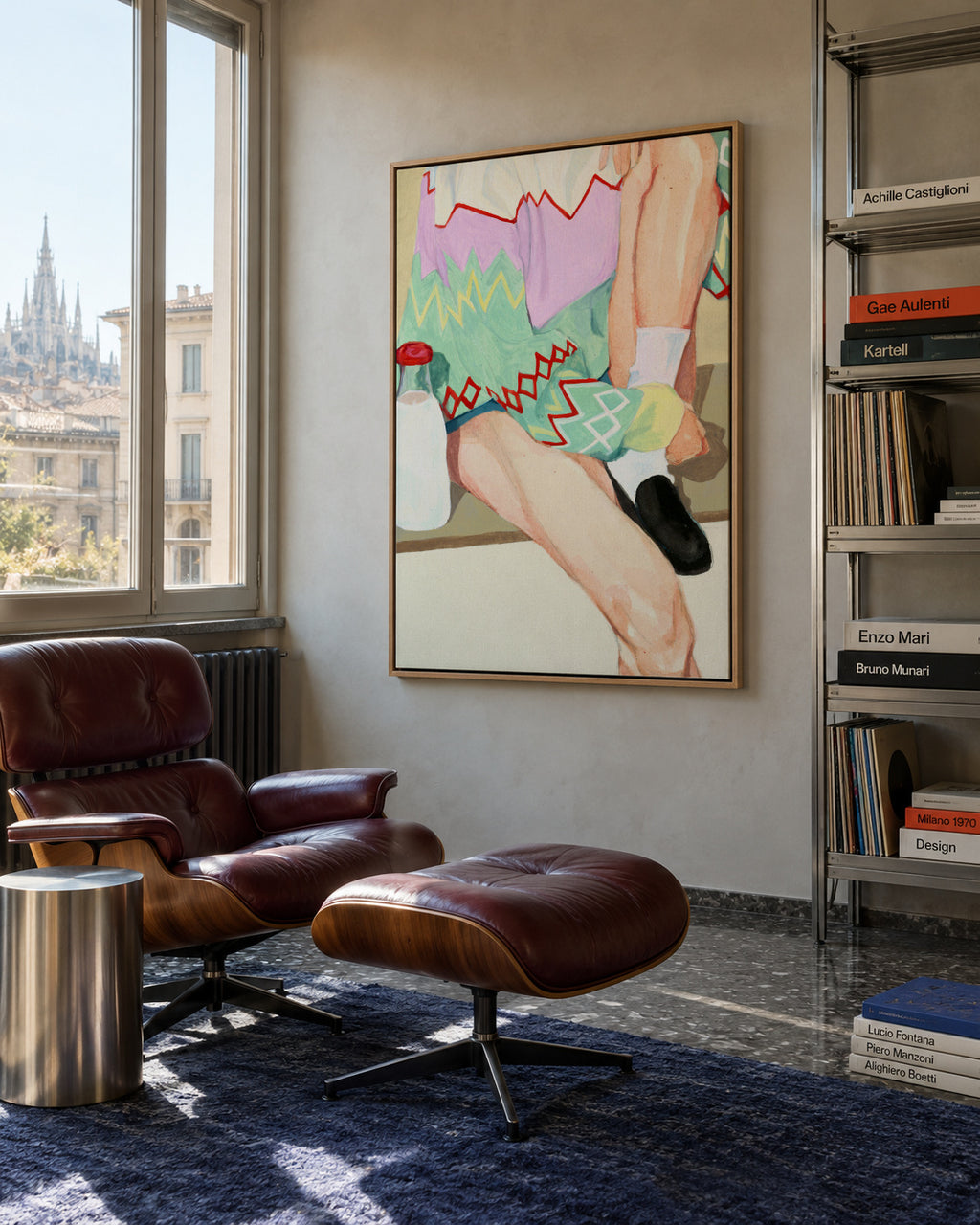 Influences - Framed canvas in an interior