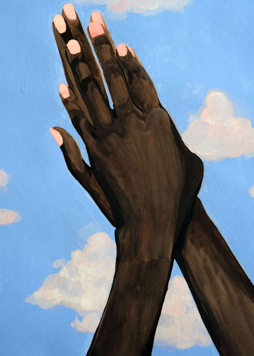 Himmel blau - Unframed art print