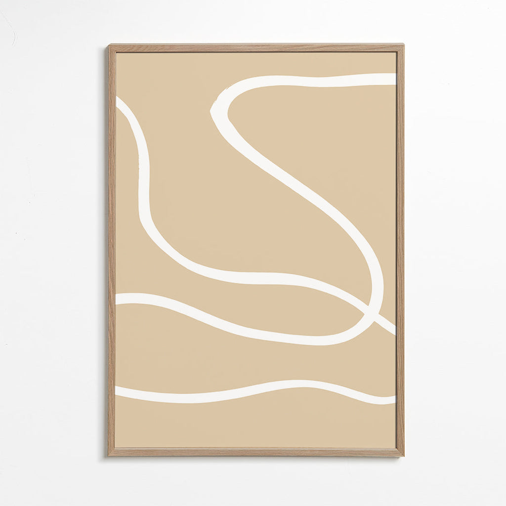 Beige Lines 01 - 1x Studio
